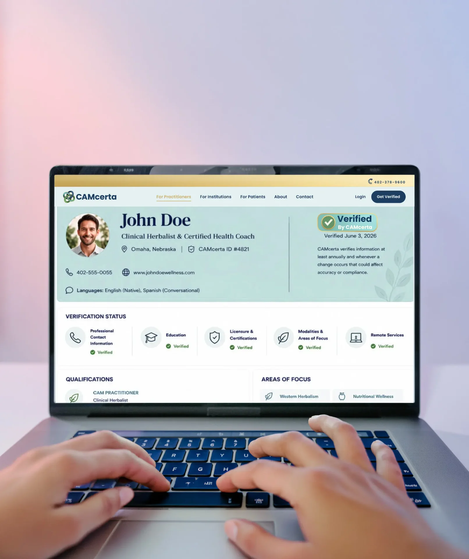 Reviewing verified credential documents